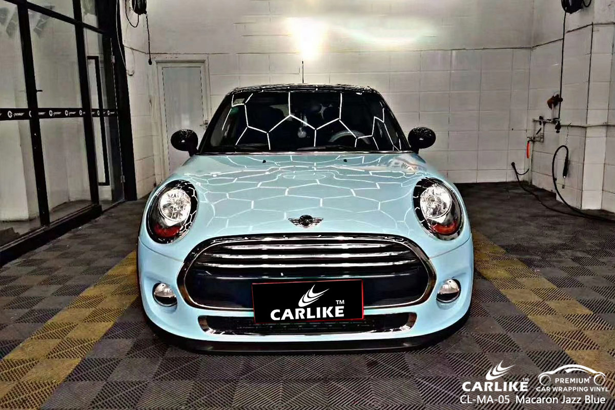 CL-MA-05 macaron jazz blue car wrap gloss for MINI Ekiti Nigeria
