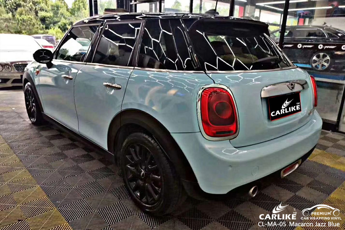 CL-MA-05 macaron jazz blue car wrap gloss for MINI Ekiti Nigeria