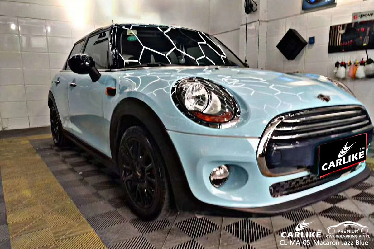 CL-MA-05 macaron jazz blue car wrap gloss for MINI Ekiti Nigeria