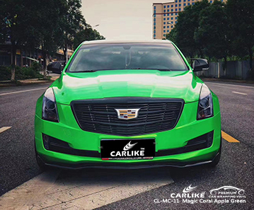 CADILLAC West Virginia Amerika Birleşik Devletleri için arabalar için CL-MC-11 sihirli mercan elma yeşili koruyucu vinil