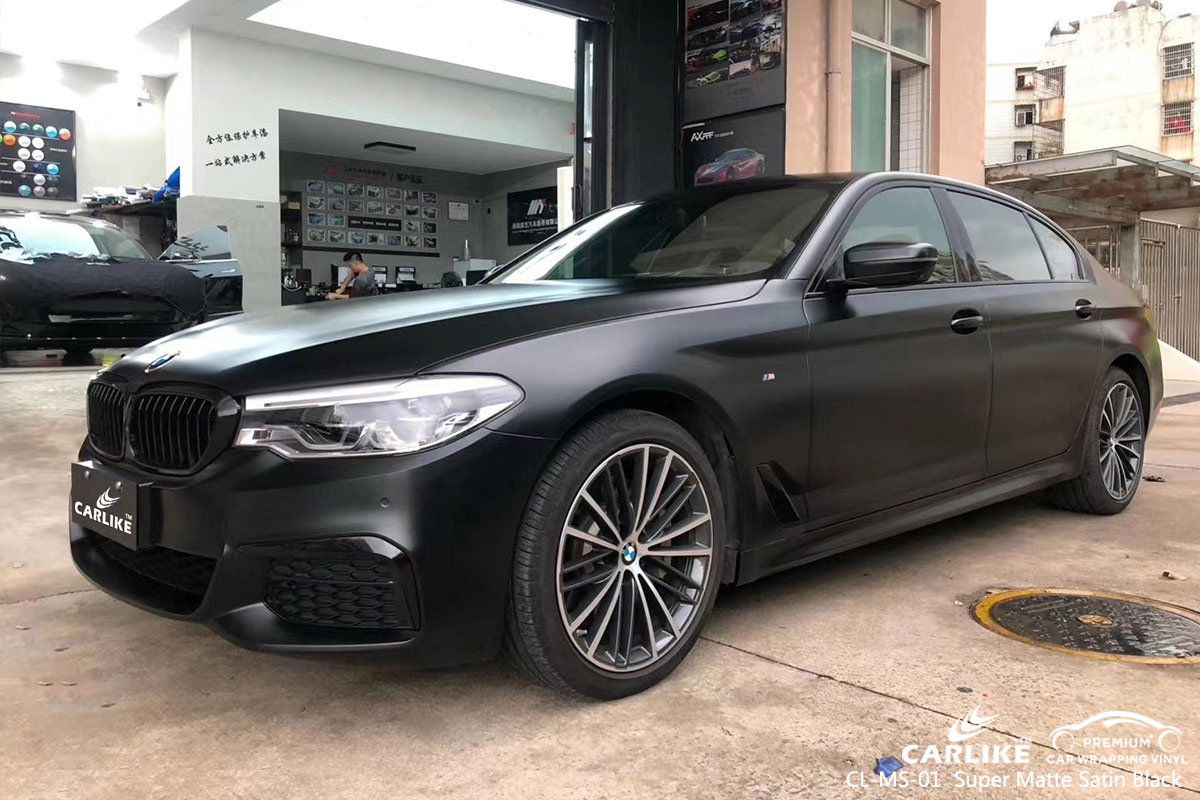 CL-MS-01 super matte satin black automobile ppf film for BMW Missouri United States