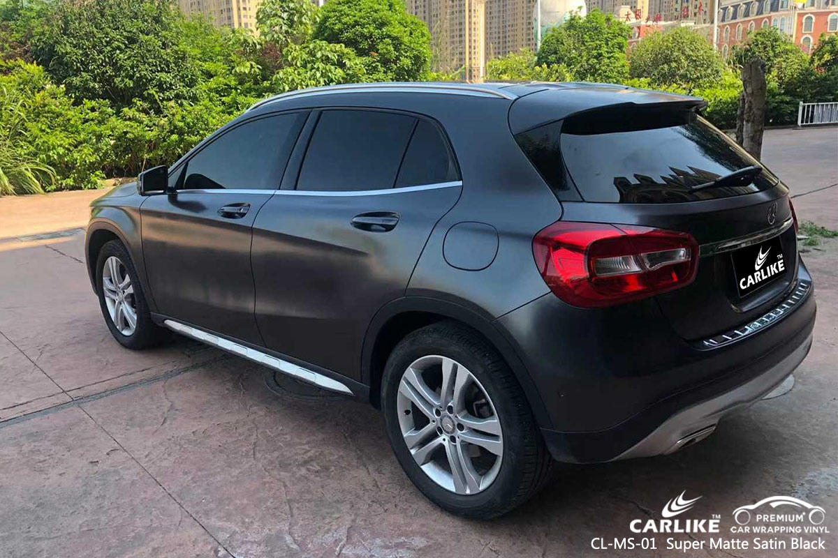 CL-MS-01 super matte satin black tpu ppf film for MERCEDES-BENZ Flevoland Netherlands