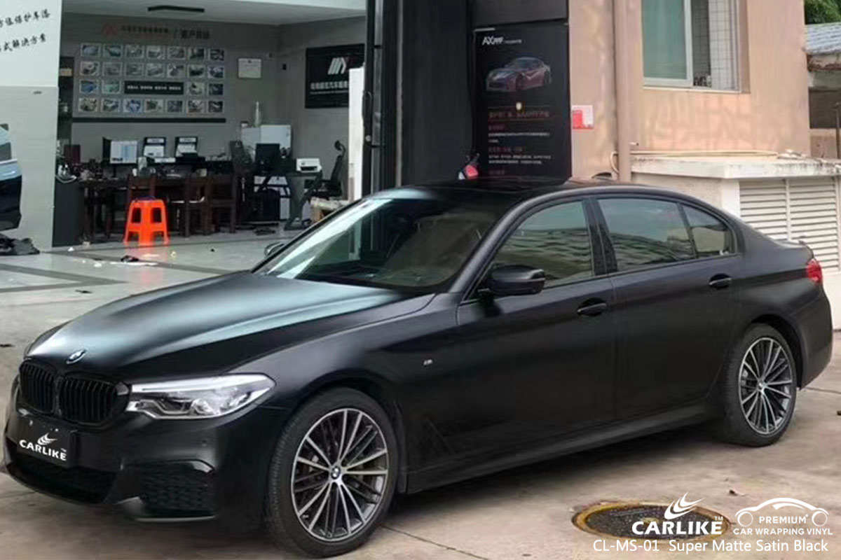 CL-MS-01 super matte satin black automobile ppf film for BMW Missouri United States