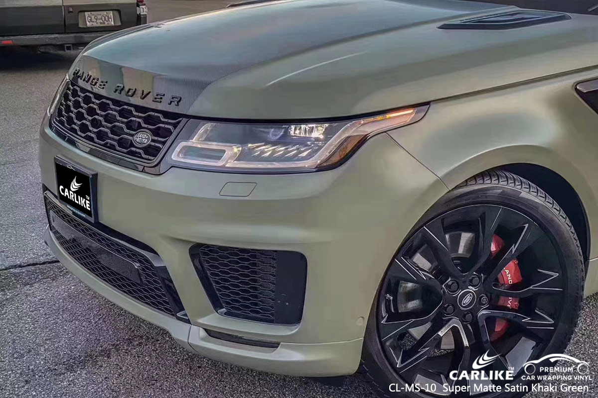 CL-MS-10 super matte satin khaki green autobike protective vinyl for cars for RANGE ROVER Primorsky Krai Russia