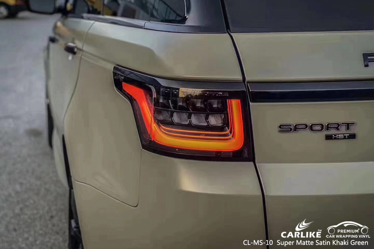 CL-MS-10 super matte satin khaki green autobike protective vinyl for cars for RANGE ROVER Primorsky Krai Russia