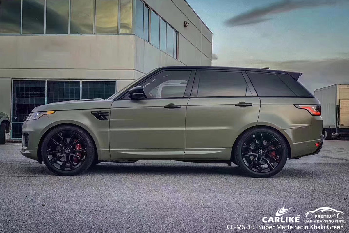 CL-MS-10 super matte satin khaki green autobike protective vinyl for cars for RANGE ROVER Primorsky Krai Russia