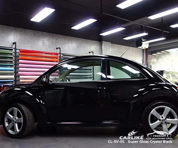 VOLKSWAGEN Pahang Malezya için CL-SV-01 süper parlak kristal siyah tpu ppf filmi