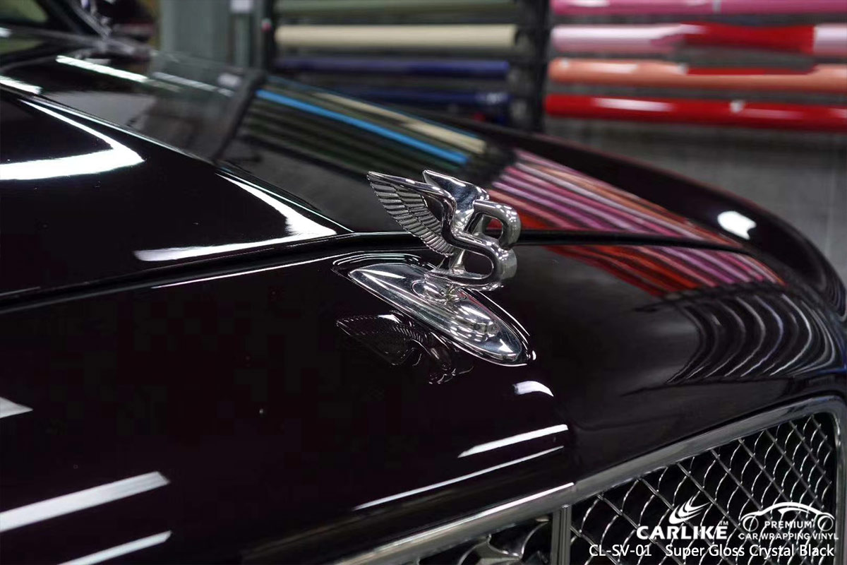 CL-SV-01 super gloss crystal black vinyl films for BENTLEY Indiana United States