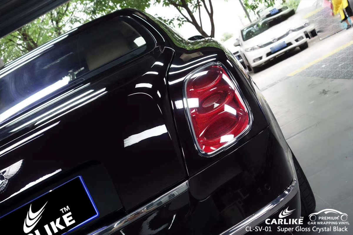 CL-SV-01 super gloss crystal black vinyl films for BENTLEY Indiana United States