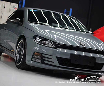 VOLKSWAGEN Güney Dakota Amerika Birleşik Devletleri için CL-SV-04 süper parlak kristal çimento gri araba ppf filmi