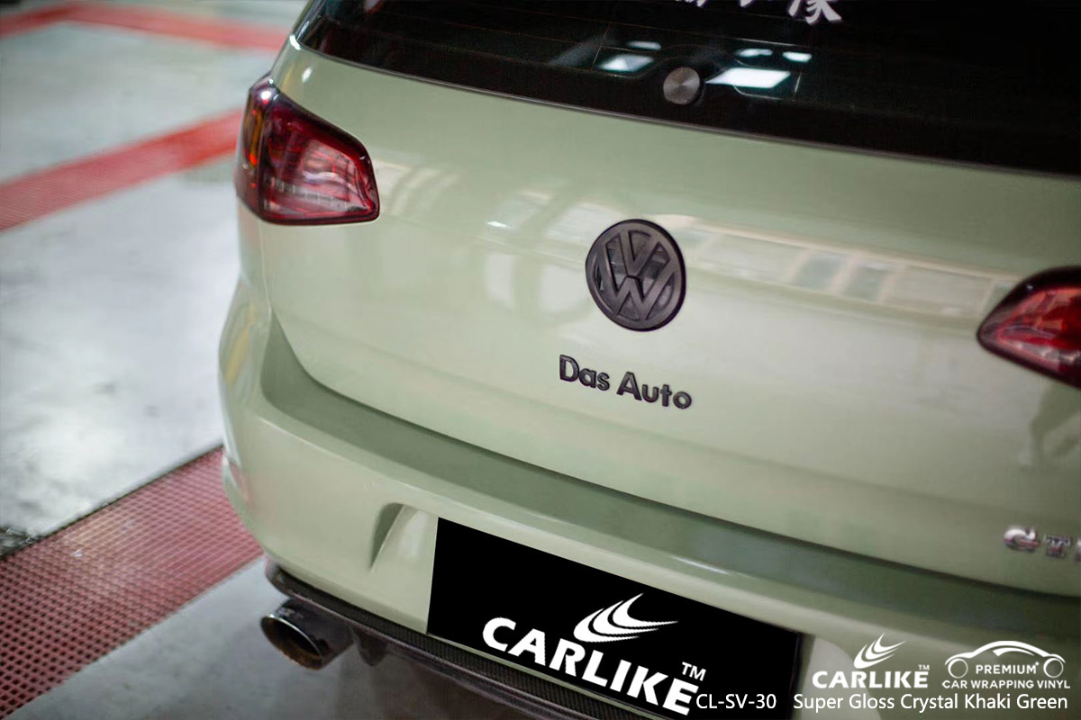 CL-SV-30 super gloss crystal khaki green wrap car black matt for VOLKSWAGEN North Rhine-Westphalia Germany