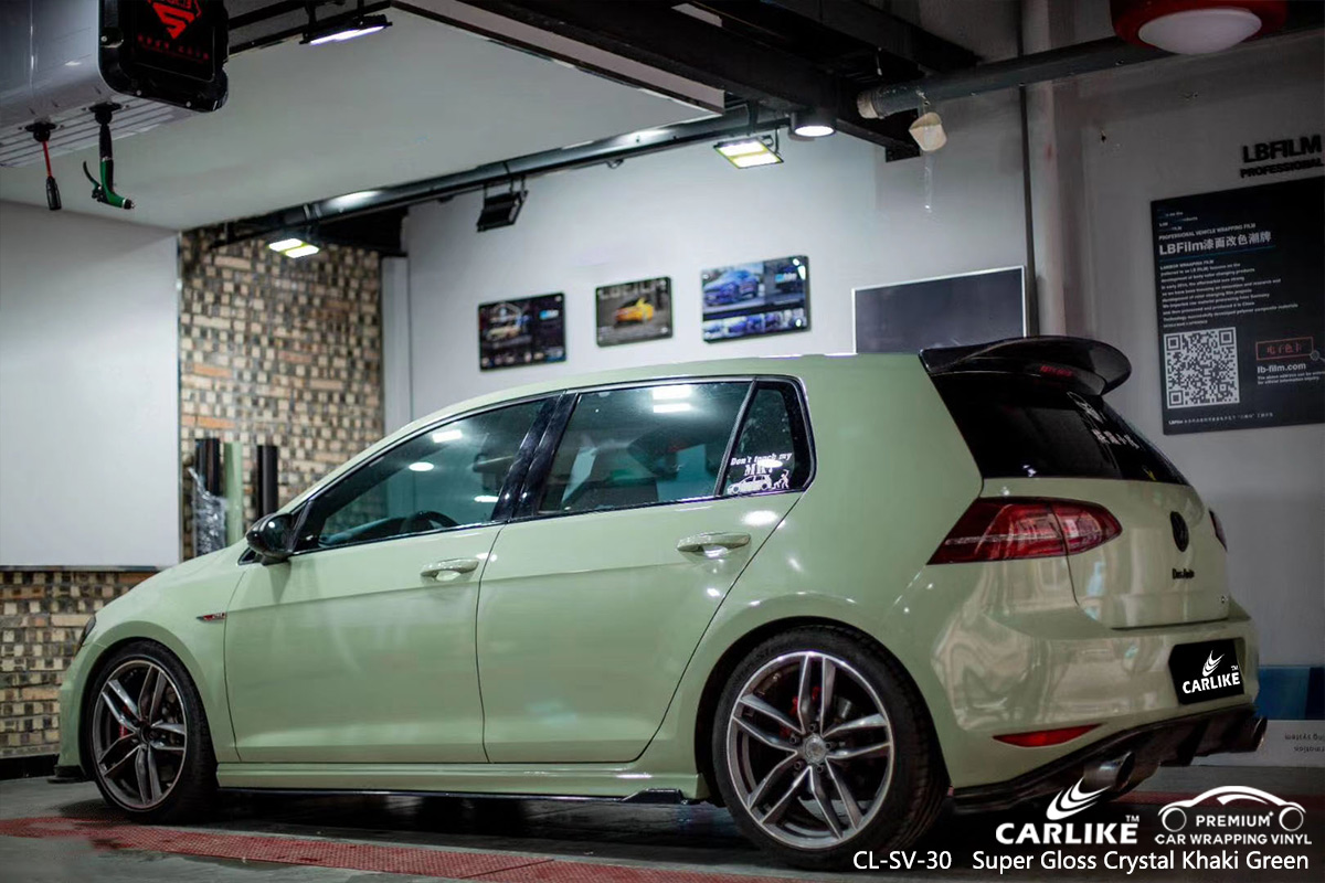 CL-SV-30 super gloss crystal khaki green wrap car black matt for VOLKSWAGEN North Rhine-Westphalia Germany