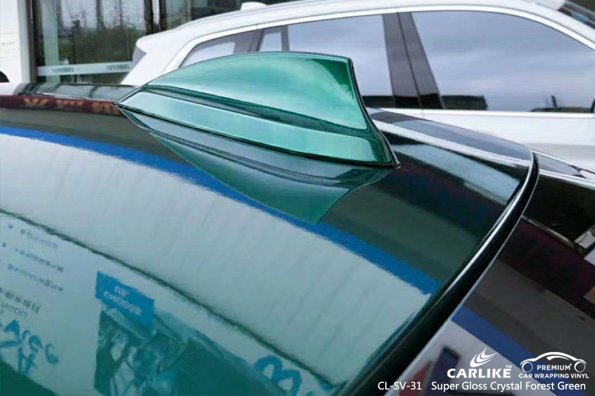 CL-SV-31 super gloss crystal forest green vinyl wrapping for BMW St Paul United States