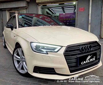 CL-SV-32 فائق اللمعان كريستال عاجي tpu ppf فيلم لأودي بادن فورتمبيرغ ألمانيا