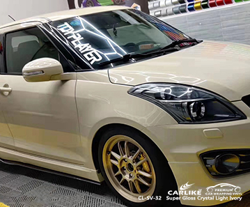 CL-SV-32 فائق اللمعان كريستال عاجي لتغليف السيارة لسوزوكي أديامان تركيا