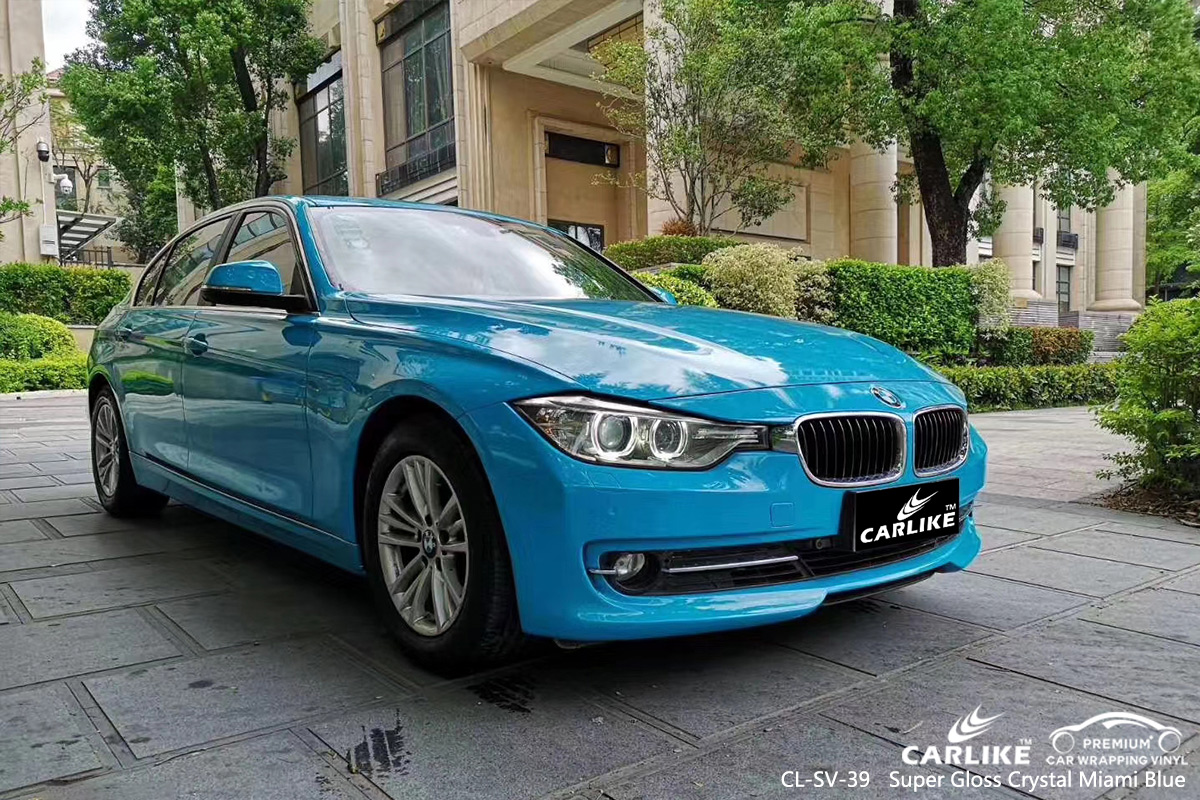CL-SV-39 super gloss crystal miami blue vinyl films for BMW KwaZulu-Natal South Africa