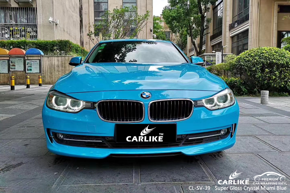 CL-SV-39 super gloss crystal miami blue vinyl films for BMW KwaZulu-Natal South Africa