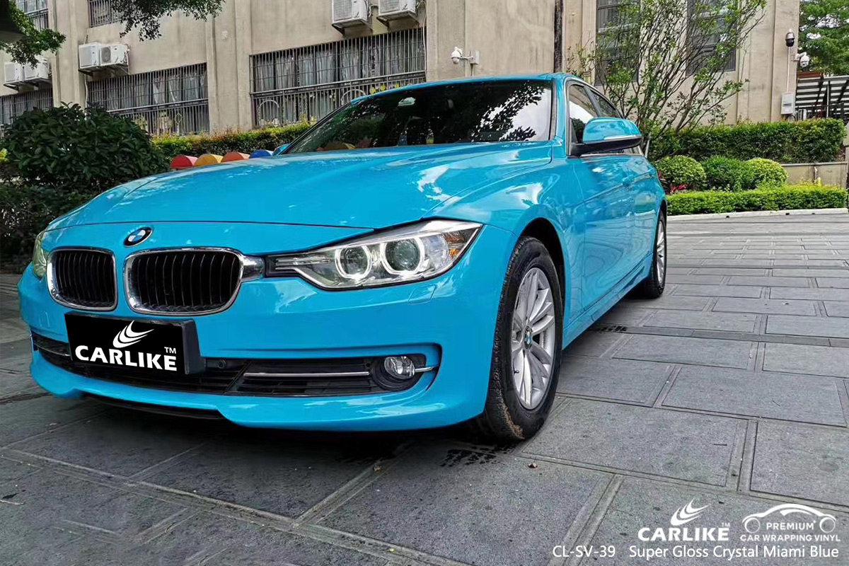 CL-SV-39 super gloss crystal miami blue vinyl films for BMW KwaZulu-Natal South Africa