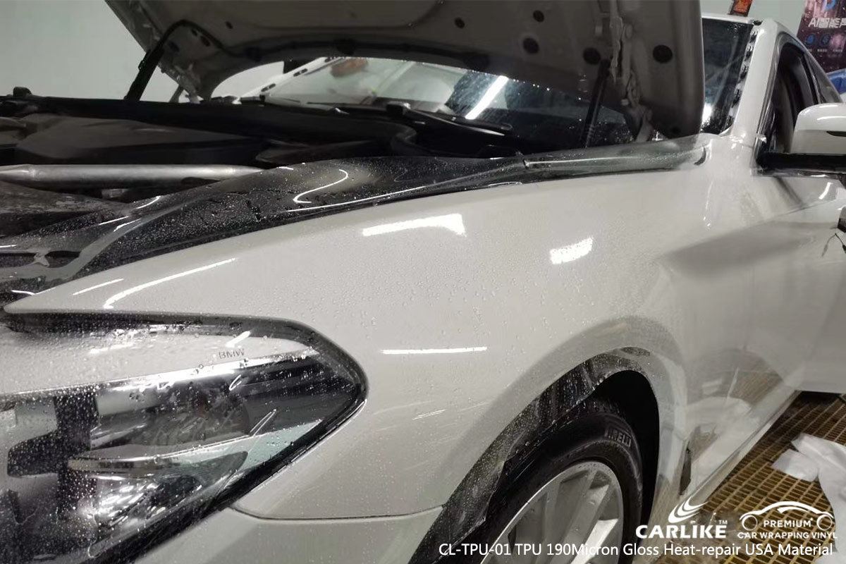 CL-TPU-01 tpu 190micron gloss heat-repair vinyl wrap gloss for BMW New Jersey United States