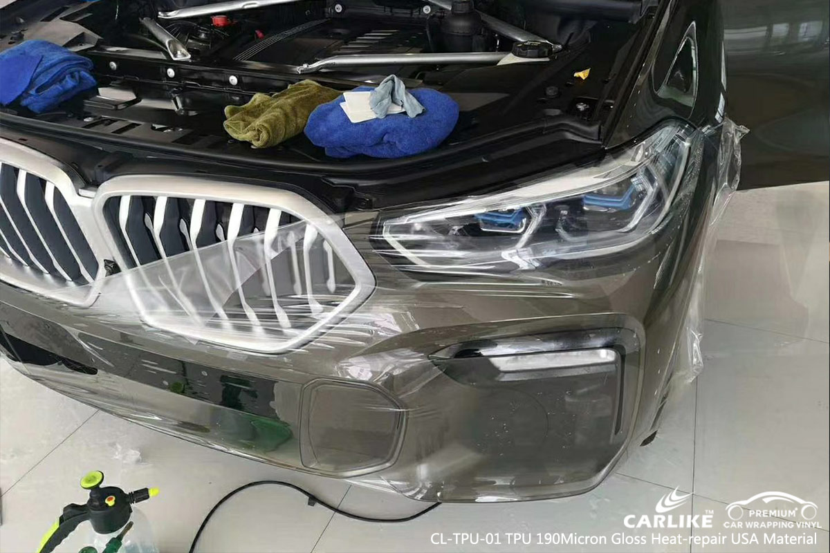 CL-TPU-01 tpu 190micron gloss heat-repair car wrap vinyl matte for BMW Osun Nigeria