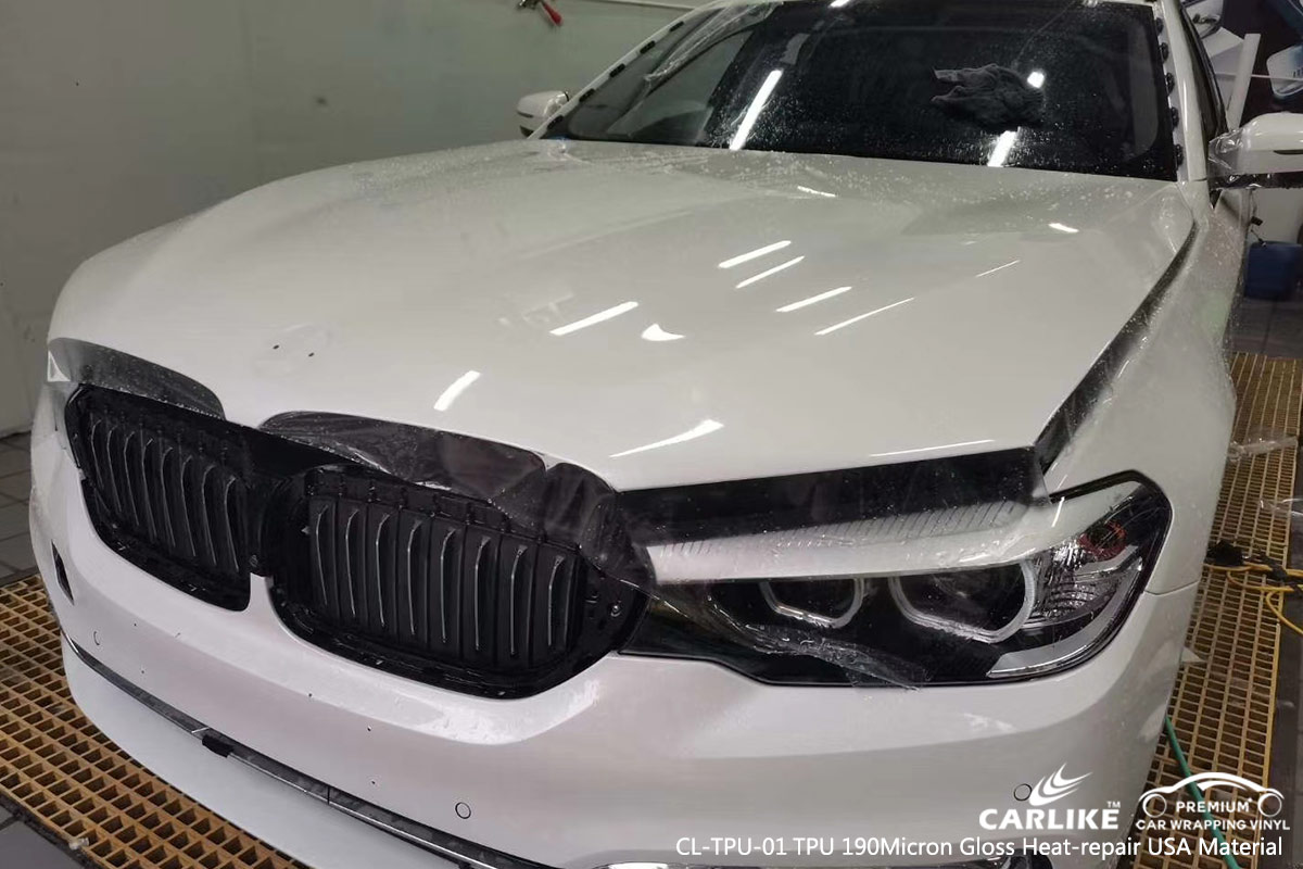 CL-TPU-01 tpu 190micron gloss heat-repair vinyl wrap gloss for BMW New Jersey United States