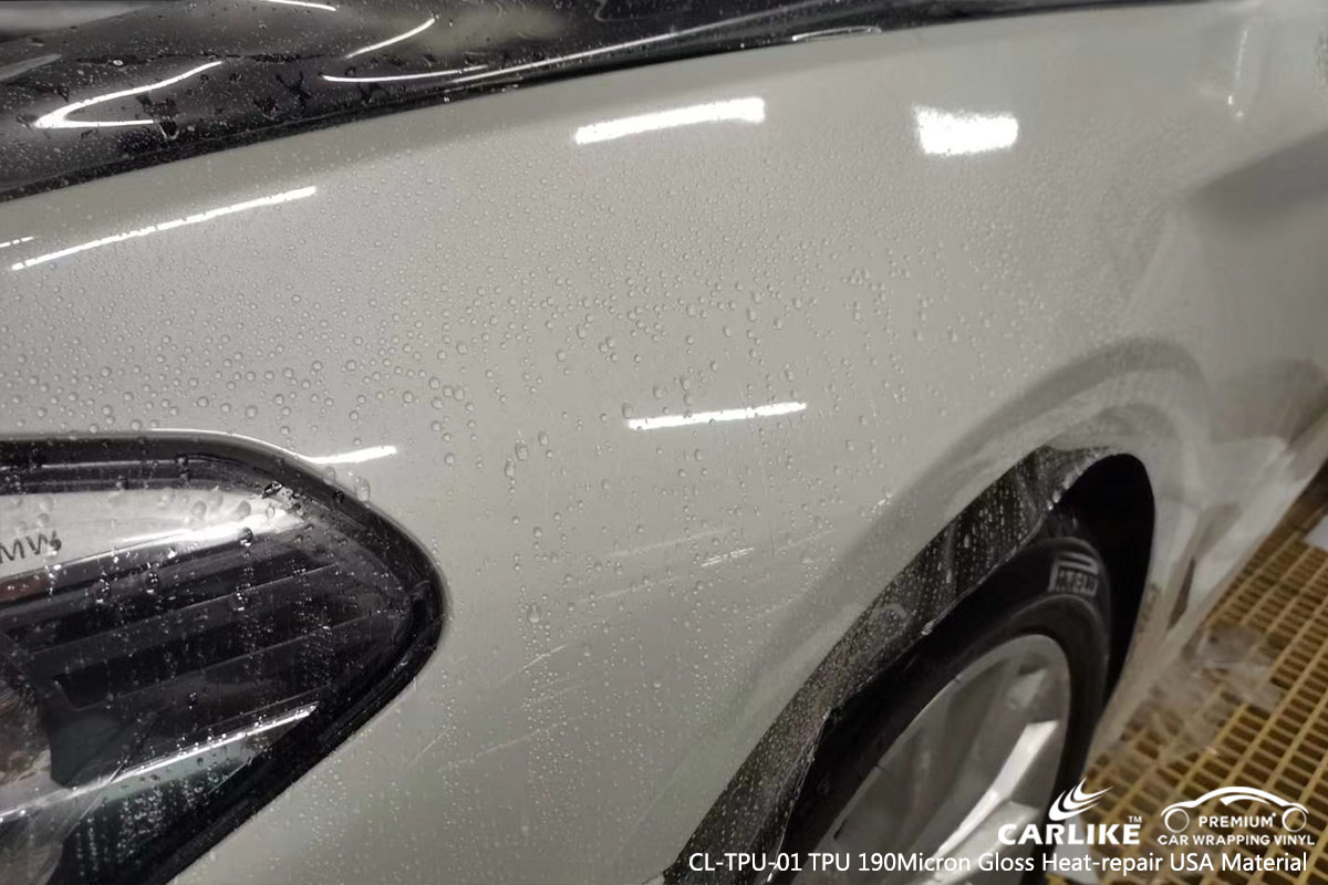 CL-TPU-01 tpu 190micron gloss heat-repair vinyl wrap gloss for BMW New Jersey United States