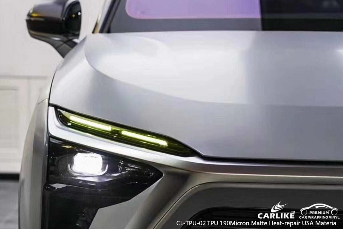 CL-TPU-02 tpu 190micron matte heat-repair auto tpu ppf film for NIO Massachusetts United States