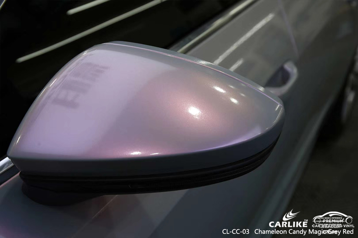 CL-CC-03 chameleon candy magic grey red automobile wrap vinyl for AUDI Cabuyao Philippines