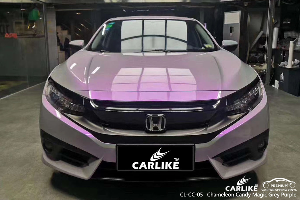 CL-CC-05 chameleon candy magic grey purple vinyl sticker paper for HONDA Dover United States