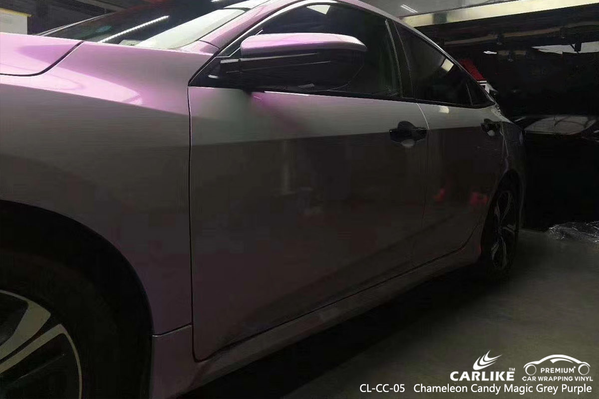 CL-CC-05 chameleon candy magic grey purple vinyl sticker paper for HONDA Dover United States