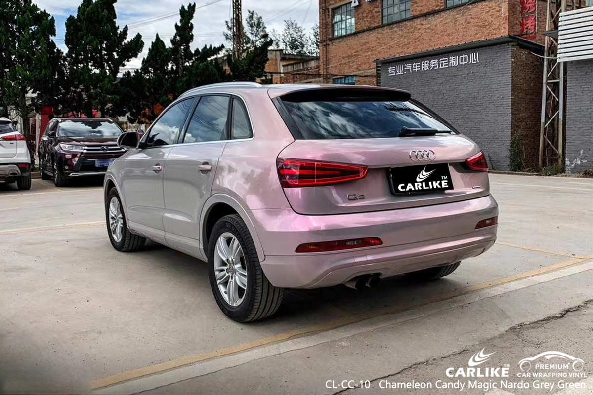 CL-CC-10 chameleon candy magic nardo grey green boat car foil for AUDI Imus Philippines