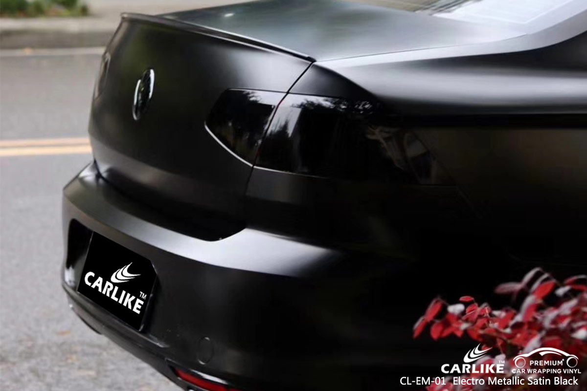 CL-EM-01 electro metallic satin black wrap car black matt for VOLKSWAGEN Bilecik Turkey
