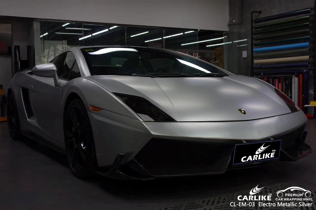 CL-EM-03 electro metallic silver ppf film for LAMBORGHINI Taytay Philippines