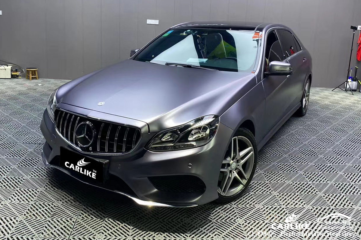 CL-EM-05 electro metallic steel grey motorcycle car wrap vinyl matte for MERCEDES-BENZ Paranaque Philippines