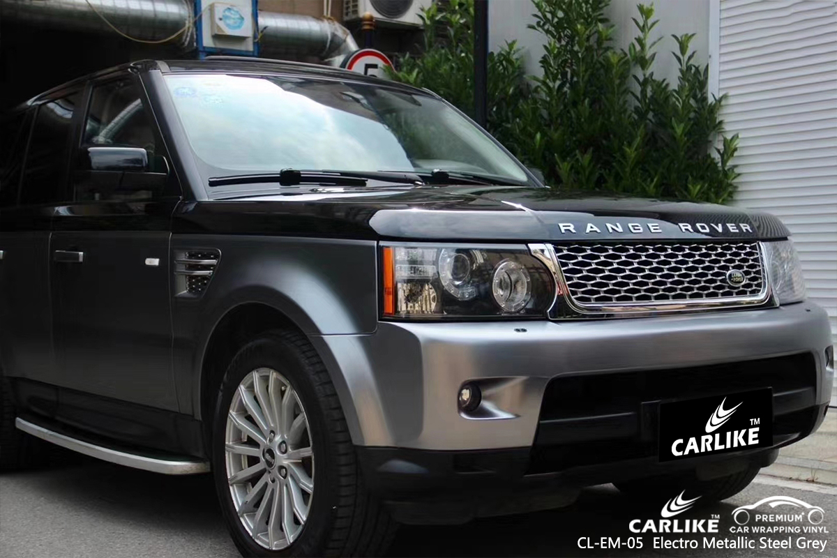 CL-EM-05 electro metallic steel grey car wrap gloss for RANGE ROVER Rosario Philippines