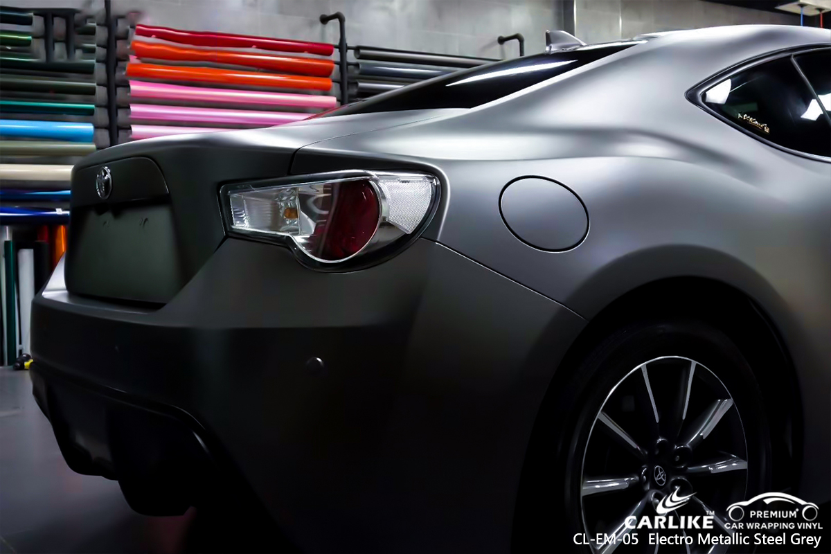 CL-EM-05 electro metallic steel grey tpu ppf film for TOYOTA Nasugbu Philippines