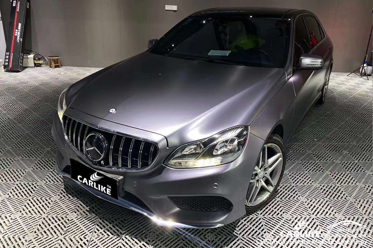 CL-EM-05 electro metallic steel grey motorcycle car wrap vinyl matte for MERCEDES-BENZ Paranaque Philippines