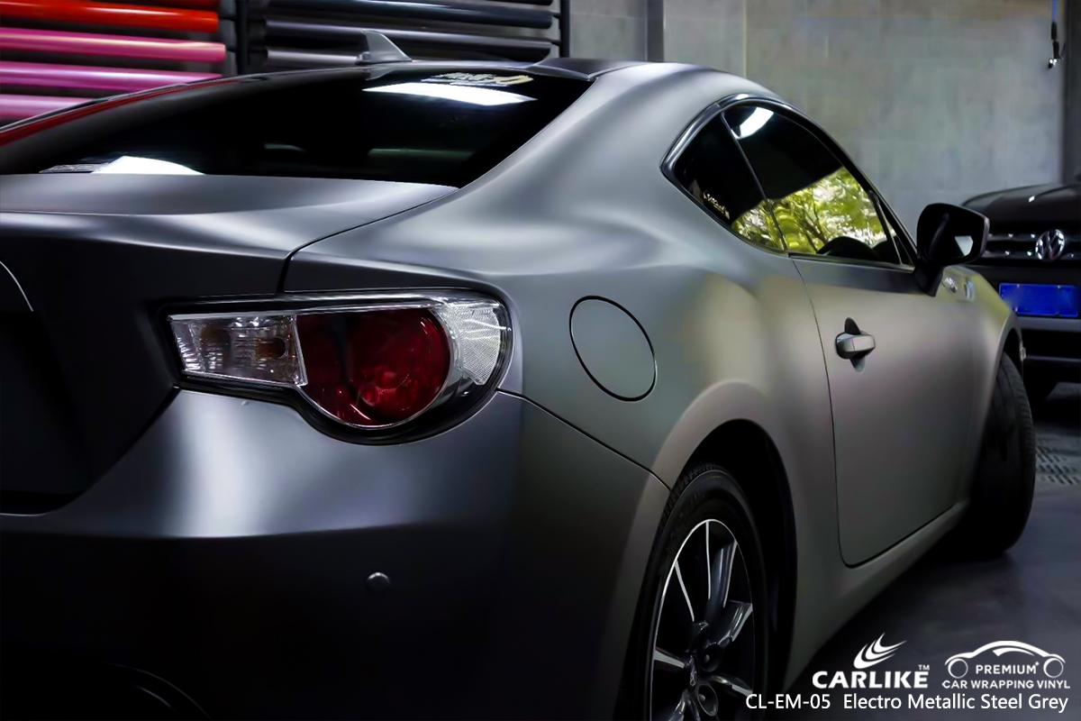 CL-EM-05 electro metallic steel grey tpu ppf film for TOYOTA Nasugbu Philippines
