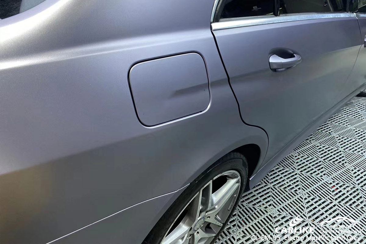CL-EM-05 electro metallic steel grey motorcycle car wrap vinyl matte for MERCEDES-BENZ Paranaque Philippines
