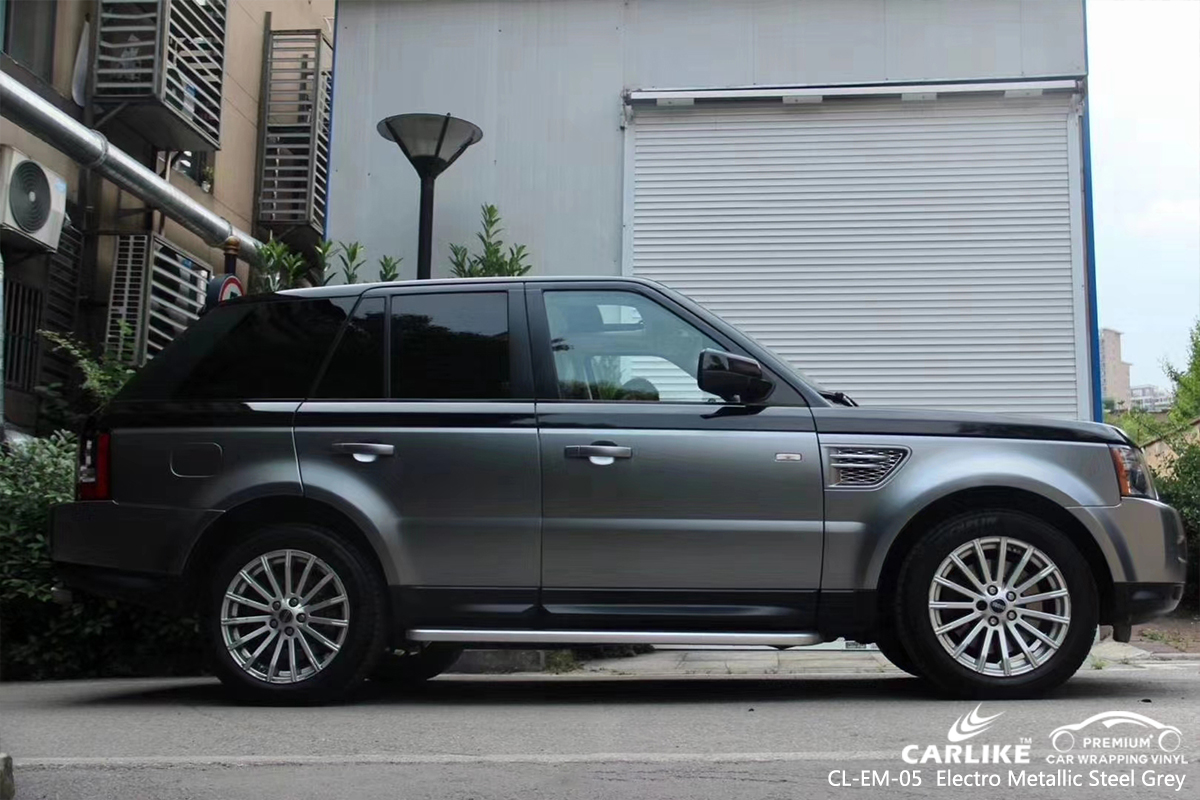 CL-EM-05 electro metallic steel grey car wrap gloss for RANGE ROVER Rosario Philippines