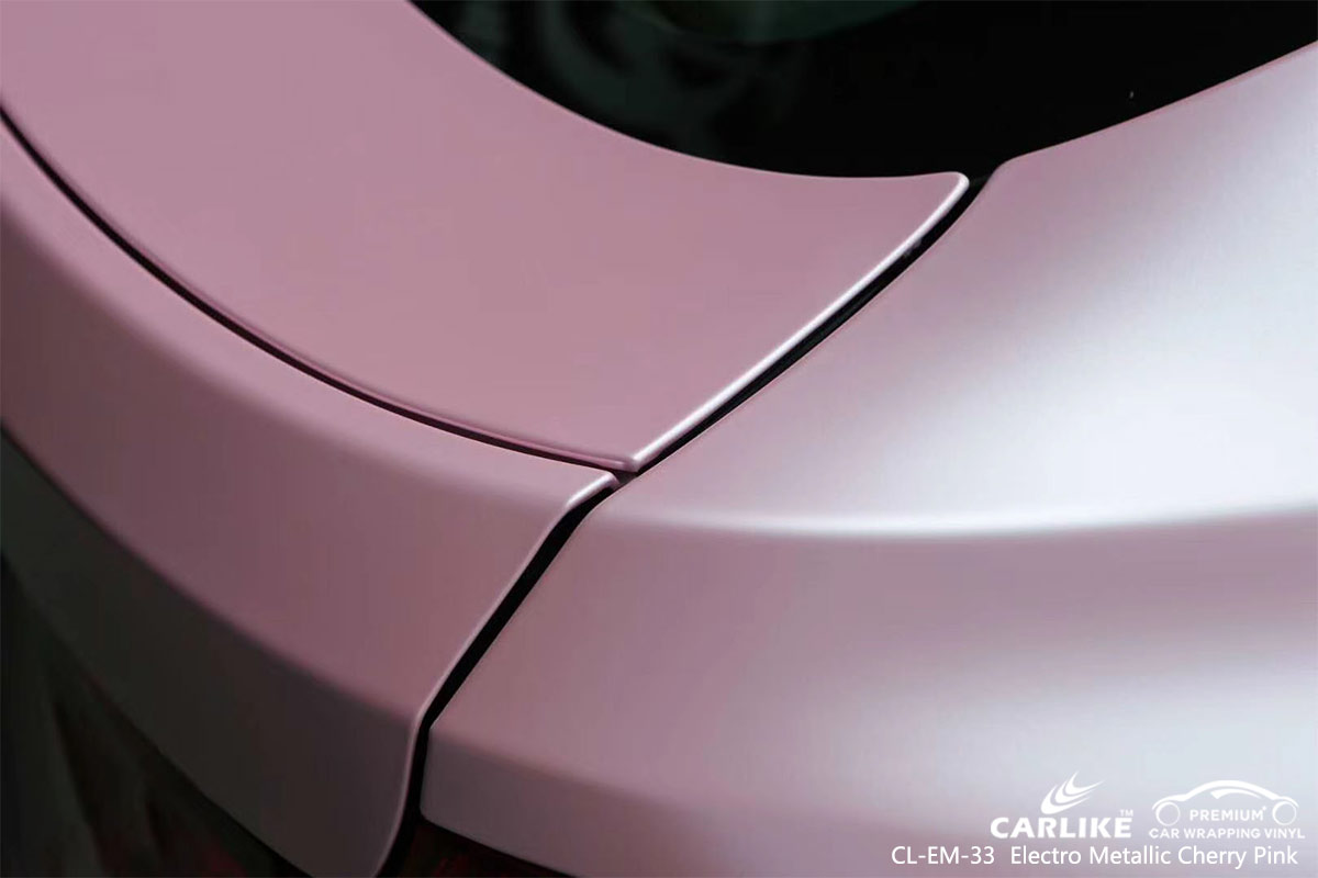 CL-EM-33 electro metallic cherry pink vinyl wrap my car for BMW Santa Rosa Philippines