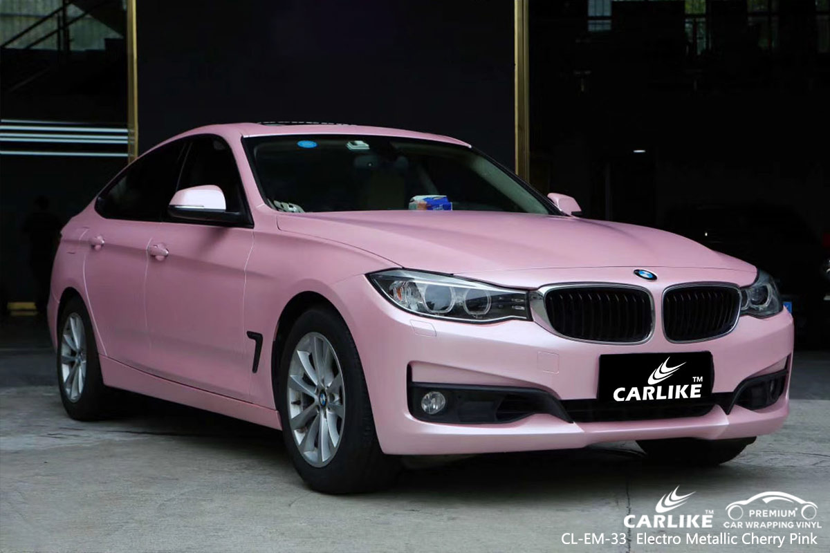 CL-EM-33 electro metallic cherry pink vinyl wrap my car for BMW Santa Rosa Philippines