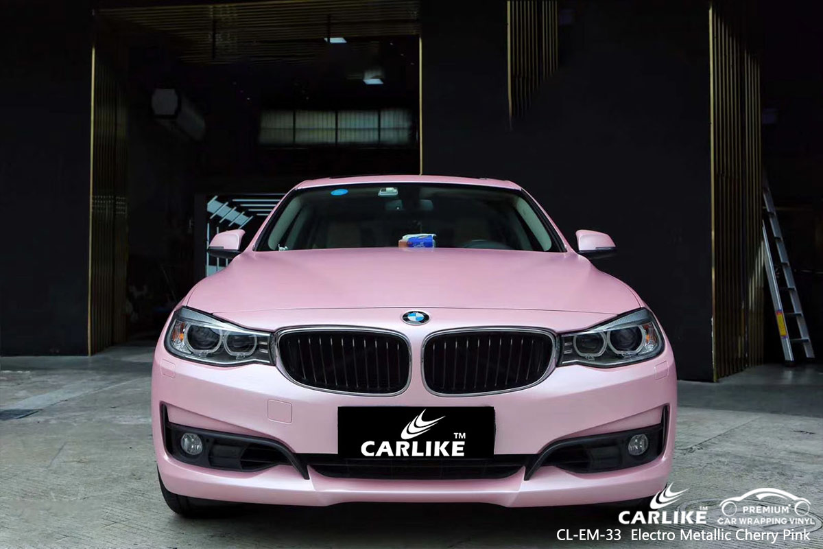 CL-EM-33 electro metallic cherry pink vinyl wrap my car for BMW Santa Rosa Philippines