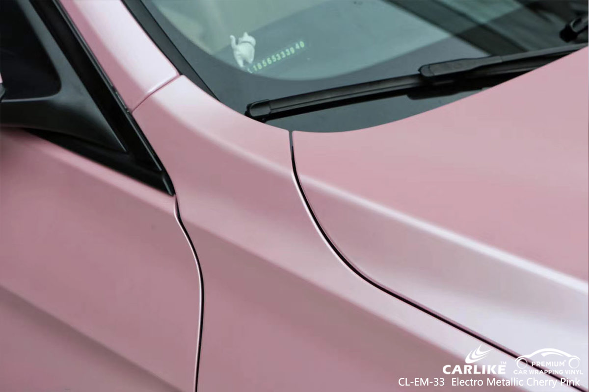CL-EM-33 electro metallic cherry pink vinyl wrap my car for BMW Santa Rosa Philippines
