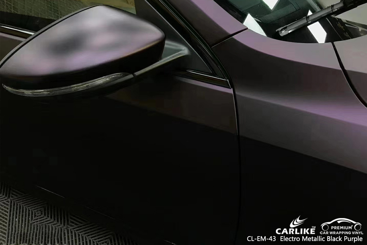 CL-EM-43 electro metallic black purple car foil for VOLKSWAGEN Malabon Philippines