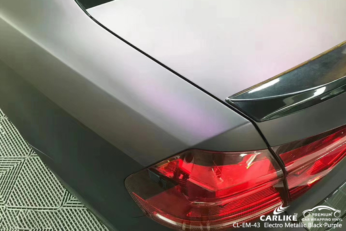 CL-EM-43 electro metallic black purple car foil for VOLKSWAGEN Malabon Philippines