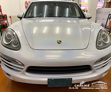 CL-IL-02 التقزح اللوني ليزر أبيض شديد اللمعان فينيل التفاف لبورشه داجوبان الفلبين
