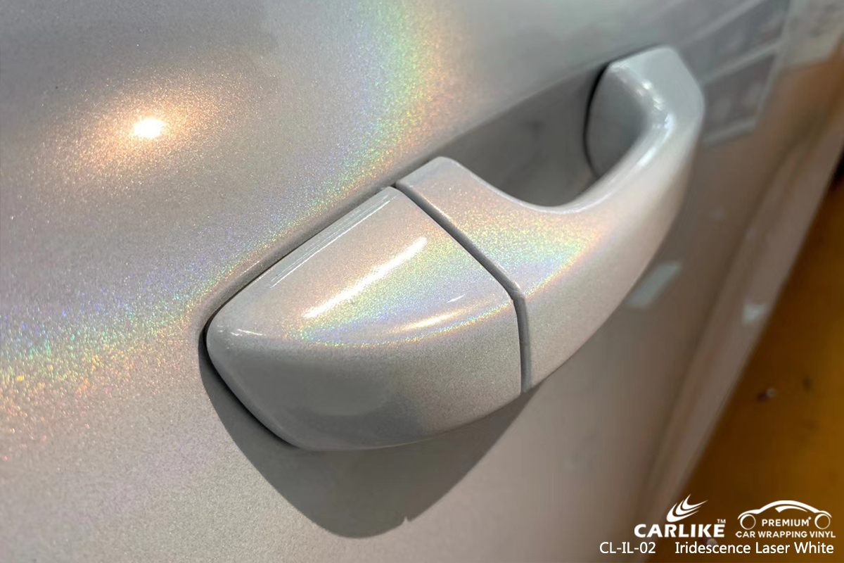 CL-IL-02 iridescence laser white vehicle vinyl films for PORSCHE Ankara Turkey