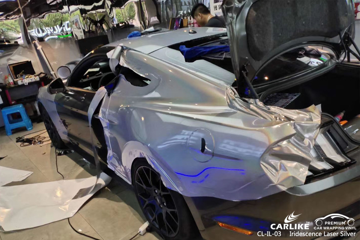 CL-IL-03 iridescence laser silver ppf film for FORD MUSTANG Cincinati United States