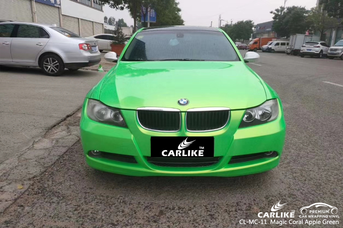 CL-MC-11 magic coral apple green car wrap film for BMW Diyarbakir Turkey